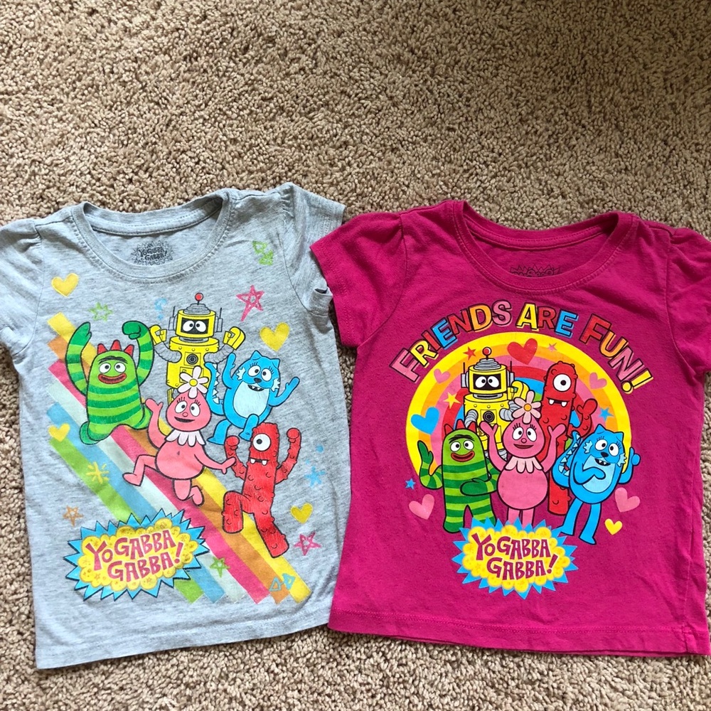 Yo Gabba Gabba shirts